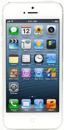 Смартфон Apple iPhone 5 32Gb White & Silver - Маркс