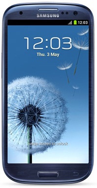Смартфон Samsung Galaxy S3 GT-I9300 16Gb Pebble blue - Маркс
